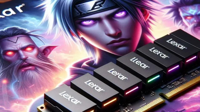 Lexar Memória de Desktop ARES RGB DDR5 32 GB: Desempenho e Estilo para Gamers e Profissionais