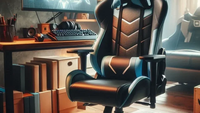 Cadeira Ergonômica Gamer com Apoio Ajustável
