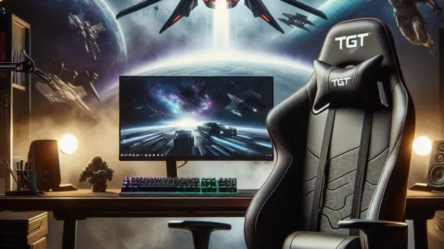 Cadeira Gamer TGT Heron TX: Conforto, Reclinabilidade e Design Ergonômico