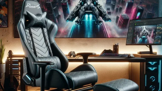 Cadeira Gamer Racer-X Rush Reclinável: Conforto e Estilo para Seus Jogos