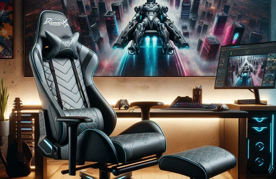 Cadeira Gamer Racer-X Rush Reclinável: Conforto e Estilo para Seus Jogos