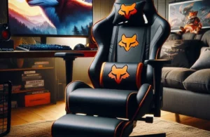 Cadeira Gamer Fox Vulpes: Ajuste Reclinável, Almofadas e Conforto
