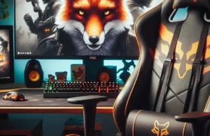 Cadeira de Escritório Fox Racer: Design Gamer, Ergonômica e Confortável