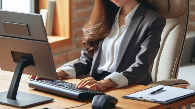 Cadeira Ergonômica Escritório Presidente Chefe Para Jogar Por Horas