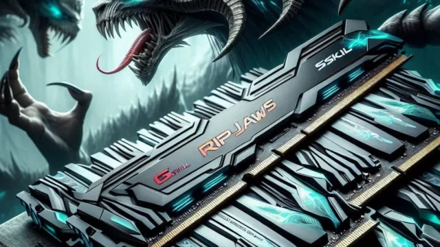 32GB G.Skill DDR5 Ripjaws S5 6000MHz CL36 Dual Channel Kit