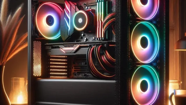 GAB ATX Cyclon PRO G BK V2: Design RGB e Ventilação Eficiente