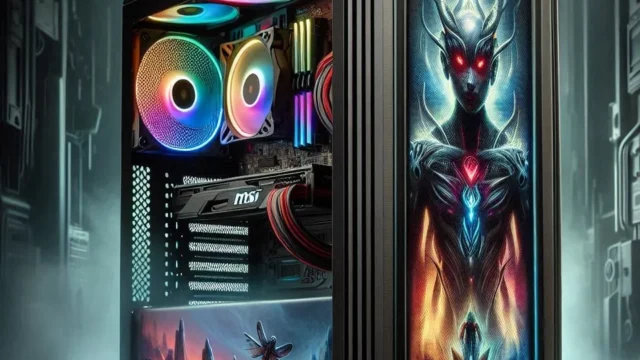 Gabinete MSI MAG FORGE 112R ARGB FAN Mid Tower