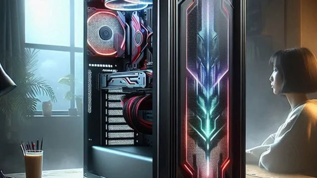 Gabinete Gamer Redragon Wideload Mid Tower Vidro Temperado - GC-802-1