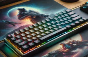 Teclado Mecânico Sem Fios AULA F75 Pro: Compacto, RGB e Personalizável