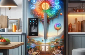 Geladeira Samsung Family Hub French Door RF27: Som, Água, Gelo e Muito Mais!