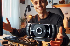 Webcam Full HD Logitech C922 Pro Stream com Microfone Embutido para Streaming e Videochamadas