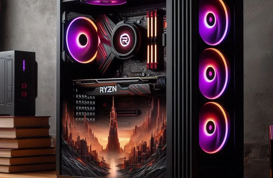 Pc Gamer Ryzen 7 5700X / SSD 1TB / 32GB RAM / RTX 4060