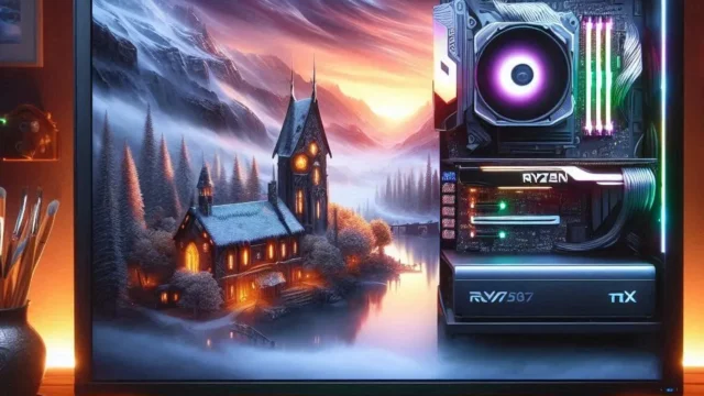 PC Gamer Ryzen 7 5700x, RTX 4060ti, 32GB RAM, 1TB NVMe