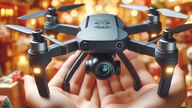 Drone com Câmera 1080p HD FPV: Ideal para Iniciantes e Crianças
