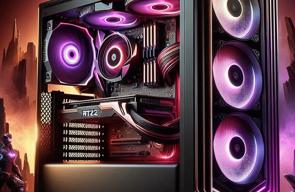 PC Gamer AMD Ryzen 7 5700X, RTX 3060, 32GB DDR4, 1TB SSD NVMe