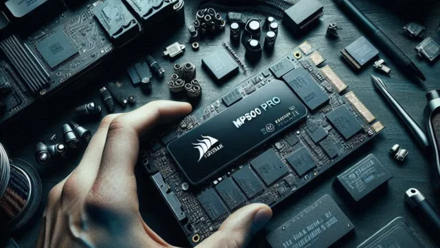 SSD Corsair MP600 PRO LPX - 1TB, M.2 NVMe, Leitura 7100MB/s, Gravação 5800MB/s