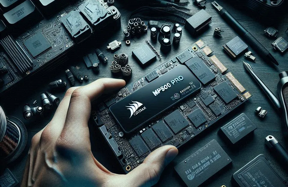 SSD Corsair MP600 PRO LPX - 1TB, M.2 NVMe, Leitura 7100MB/s, Gravação 5800MB/s