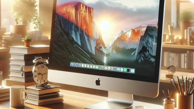 iMac de 24 polegadas com Chip M3: Desktop Completo para Produtividade e Entretenimento