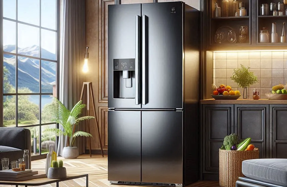 Geladeira Electrolux Multidoor Efficient com Autosense e Inverter 590L Black Inox Look (IM8B) 220V