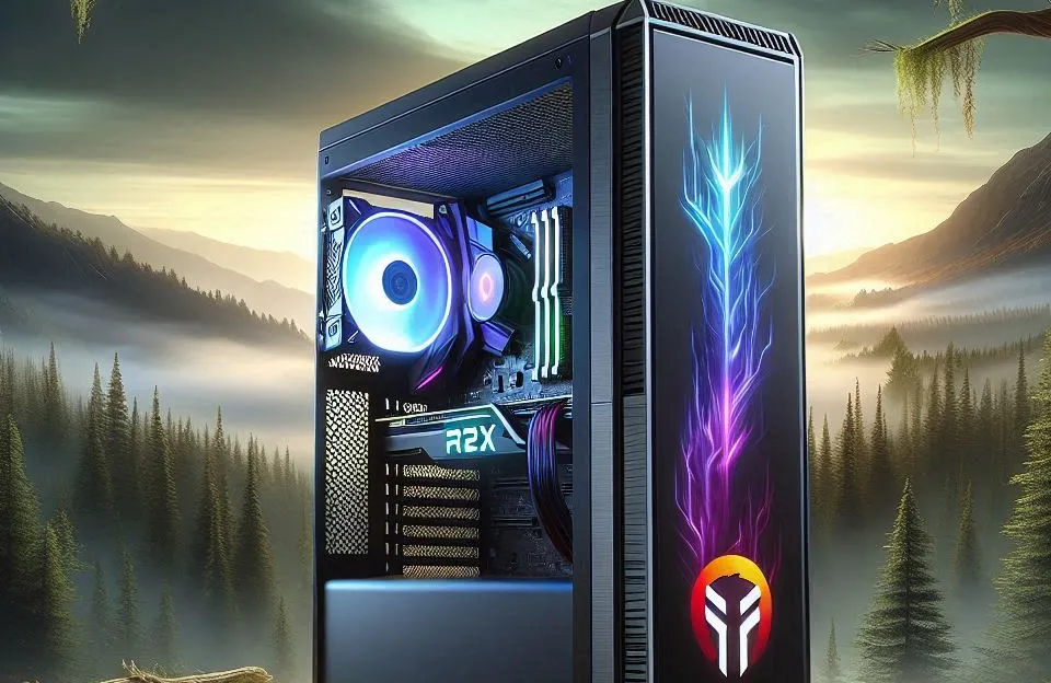 PC Gamer AMD Ryzen 7 5700, RTX 3060, 16GB DDR4 e SSD 480GB NVMe