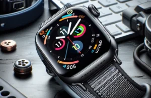 Apple Watch Series 7 GPS + Cellular com Caixa de Aço Inoxidável de 41 mm e Pulseira Esportiva