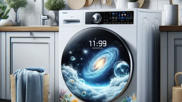 Lava e Seca Hisense 13kg Steam Com 13 Programas de Lavagem