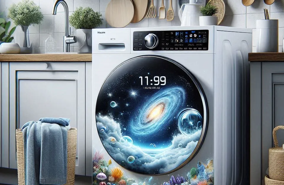 Lava e Seca Hisense 13kg Steam Com 13 Programas de Lavagem