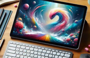 10,1 Polegadas Tablet Android 12 com Teclado e Mouse, 6GB RAM + 128GB ROM