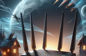 NETGEAR Nighthawk Router WiFi 7 Tri-Band RS300 BE9300 – Cobertura e Velocidade Excepcionais