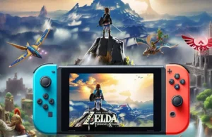 Console Nintendo Switch OLED The Legend of Zelda: Tears of the Kingdom - Edição Especial