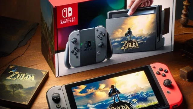 Console Nintendo Switch OLED - The Legend of Zelda: Tears of the Kingdom Edition