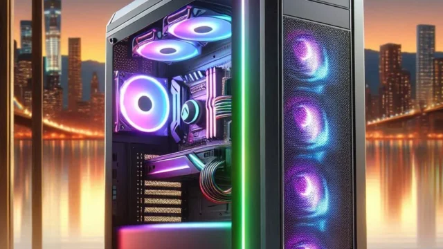 Gabinete Gamer Corsair 5000T, Mid Tower, LED RGB, ATX, Lateral em Vidro Temperado