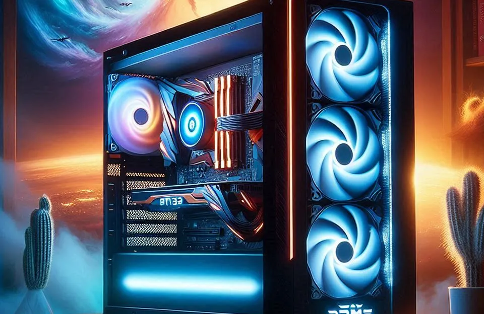 PC Gamer Ryzen 9 7900X, RTX 4070 Ti, 32GB DDR5, 2TB NVMe