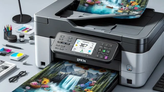 Multifuncional Epson EcoTank M2170 - Tanque de Tinta Monocromática, Wi-Fi Direct, Ethernet, Duplex Automático, Bivolt