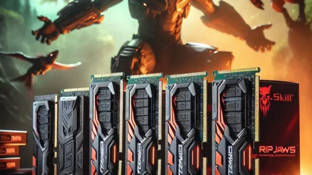 G.Skill RipJaws Série V 32GB DDR4 4000 MHz – Desempenho para Gamers e Profissionais