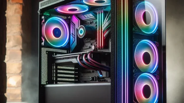 NZXT H9 Mid-Tower Gaming PC Case - Painéis de Vidro e Ventiladores RGB