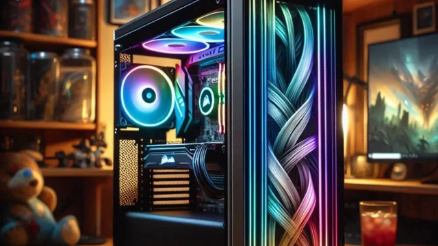 Gabinete Gamer Corsair iCUE 5000X RGB QL Edition - Mid-Tower, Vidro Temperado