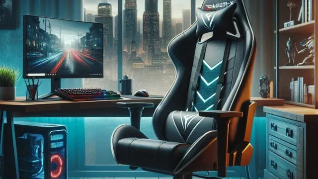 Cadeira Gamer para Computador Racer-X Modelo Rush Reclinável
