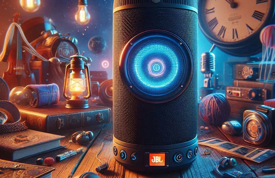 JBL Pulse 5 - Alto-falante Bluetooth com Luzes e Som Profissional