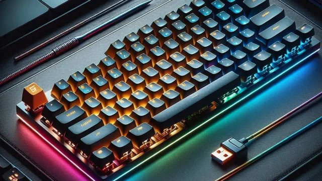 Keychron Teclado Mecânico K3 Ultra-Fino 75% Layout RGB Retroiluminado