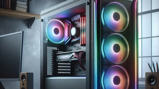 Gabinete Gamer Cougar MX670 RGB, Mid Tower, Vidro Temperado, ATX, 3 Fans RGB