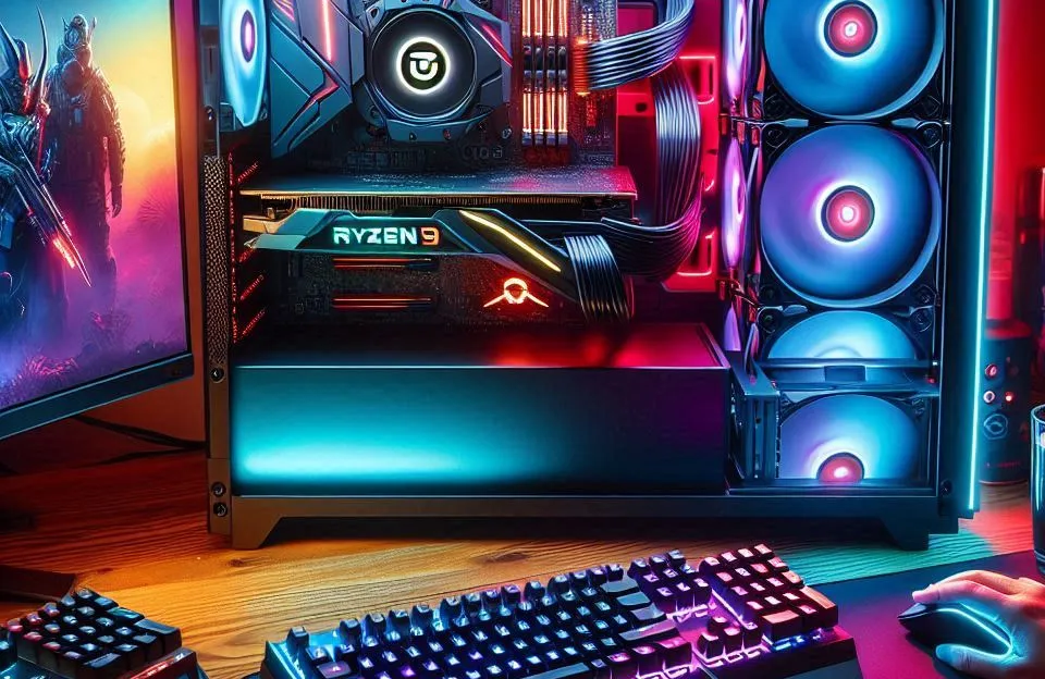 PC Gamer AMD Ryzen 9 7900X, RTX 4060 Ti, 32GB DDR5 e 2TB NVMe