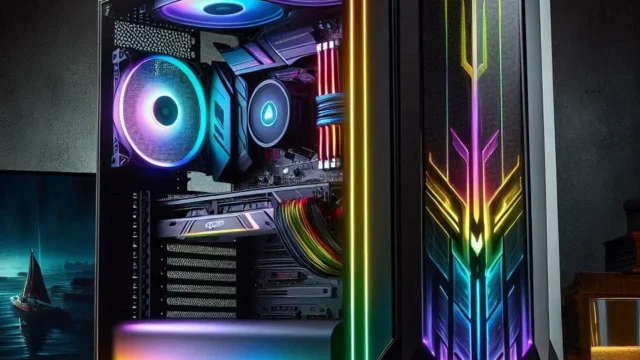 Gabinete Corsair Gamer 5000X RGB - Mid Tower, Vidro Temperado