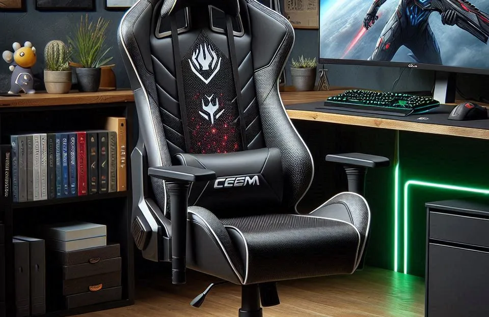 Cadeira Gamer Vinik Comet CGC20B - Conforto e Ergonomia