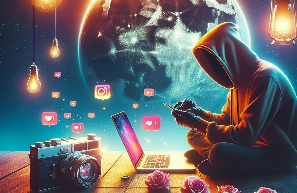 como hackear um instagram