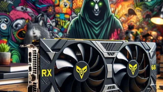 GPU RX 570 4GB GDDR5 128 BITS DUAL-FAN LOW PROFILE GRAFFITI SERIES PVRX570LP4GBDF – PCYES