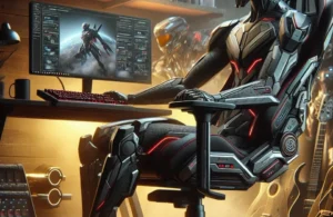 Cadeira Gamer Vickers Fortrek com Apoio Ergonômico