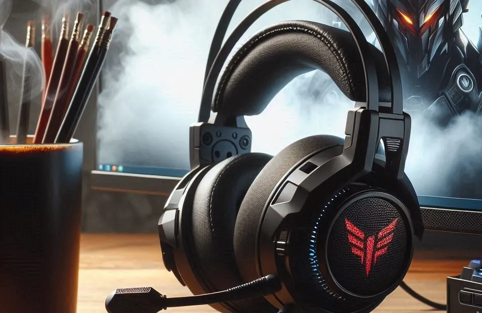 Headset Gamer Redragon H510-1 Zeus USB Preto: Potência e Conforto