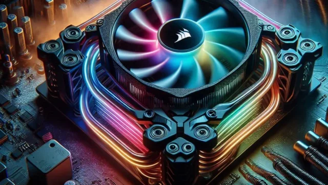 CORSAIR H60x RGB ELITE 120mm Radiator Liquid CPU Cooler v2 - Eficiência e Estilo para Refrigeração de CPU