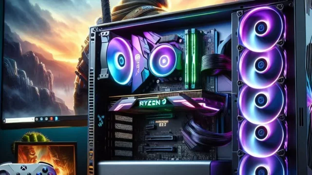 PC Gamer AMD Ryzen 9 7900X3D, RTX 4070, 128GB DDR5 e 2TB NVMe